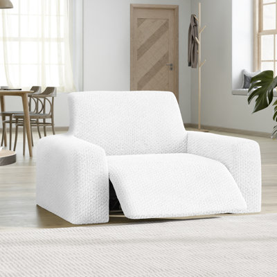 Stretchy Slipcover for Recliner Armchair - Soft to Touch & Easy to Clean - Velvet Collection