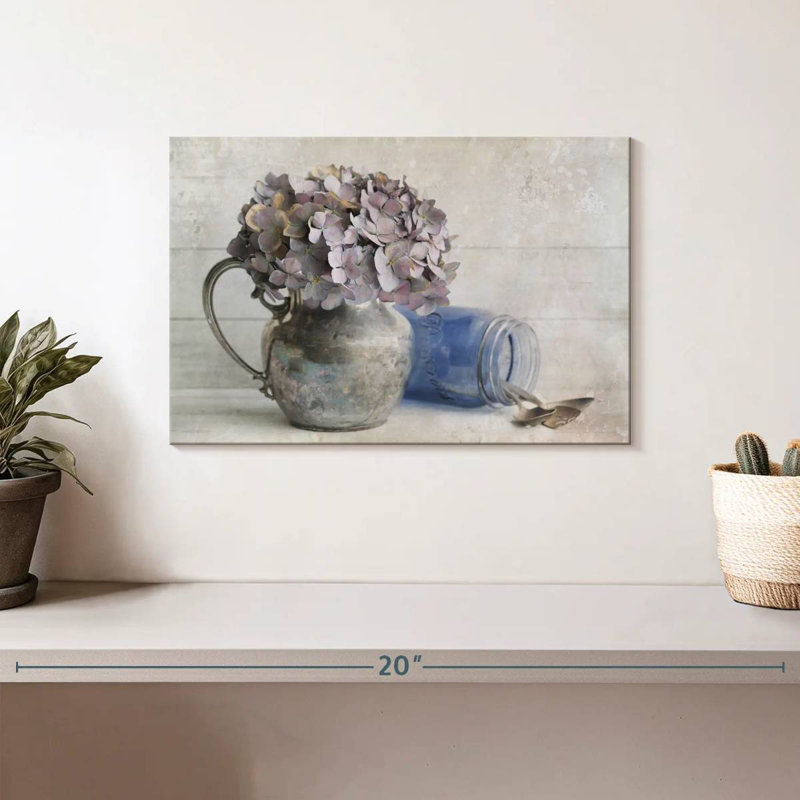 Hortensias Harnek rétro, H 8 po x l 12 po