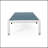 Aluminum Frame Mesh Chaise Lounge With Adjustable Backrest And Wheels For Easy Mobility,  For Outdoor Relaxation.-967389438