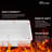 32" L Undermount/Drop-In Kitchen Sink with Z Shape Ledge Workstation White Fireclay Single Bowl Basin with Accessories