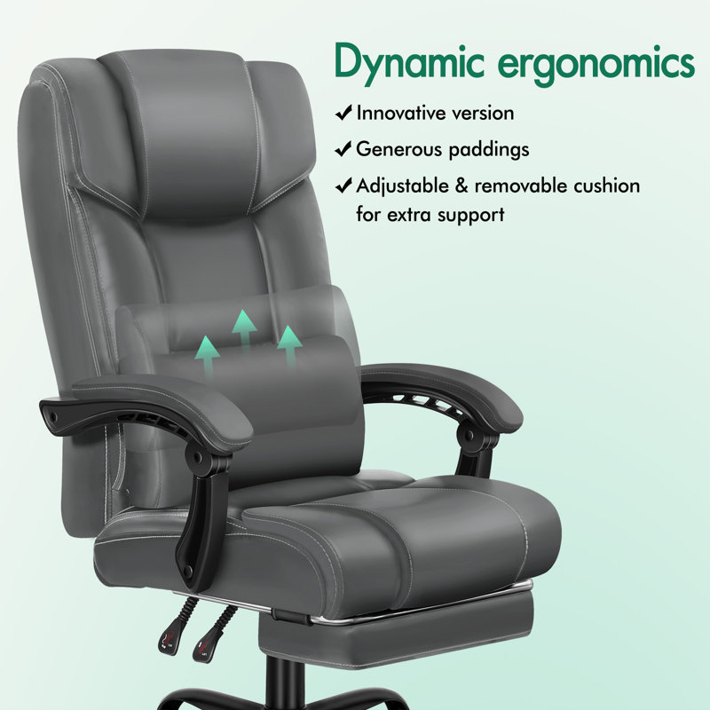 Algiers Office Chair, Grey