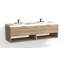 Modo 72" W Wall Mounted Double Bathroom Vanity-102126634-102126635-102126636