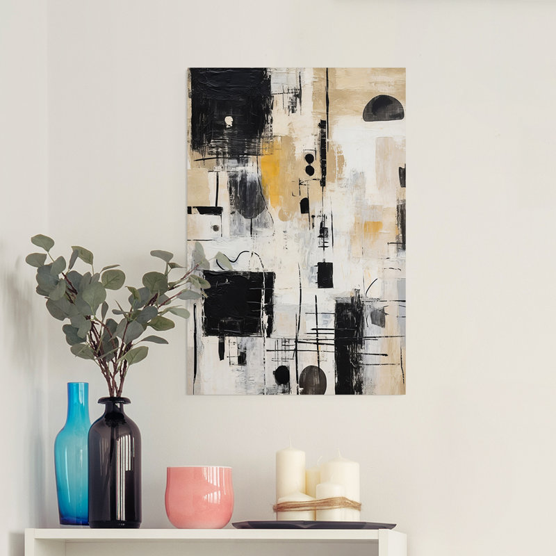 Série ABSTRACT CCDCLXXIX - Impression sur toile seulement - NON CADRE, H 60 po x l 40 po