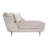  London Place Chenille Chaise Lounge