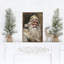 Père Noël en vert avec or-354832262