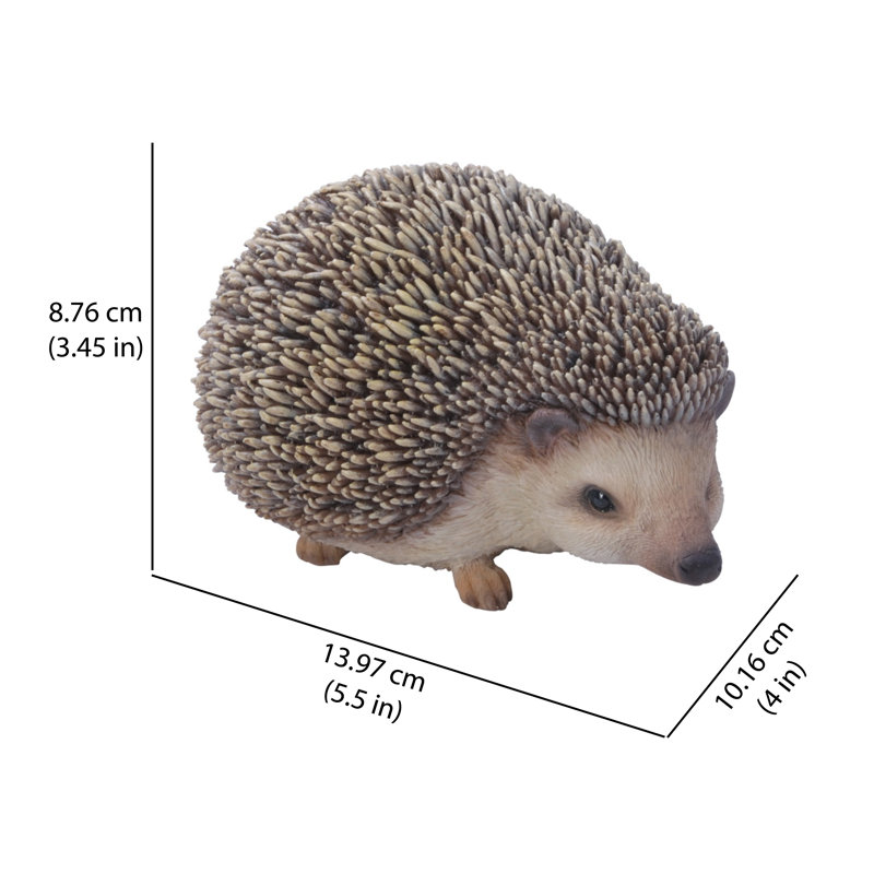 Statue en hedgehog assis