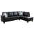 Black Faux Leather