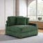 Upholstered Side Chair with Footstool-267339693
