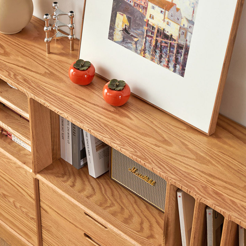 Simple storage bookcase, 31.5"H x 59.06"W x 11.81"D 