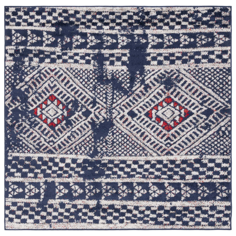 Hankinson Performance Southwestern Rug, Square 6'