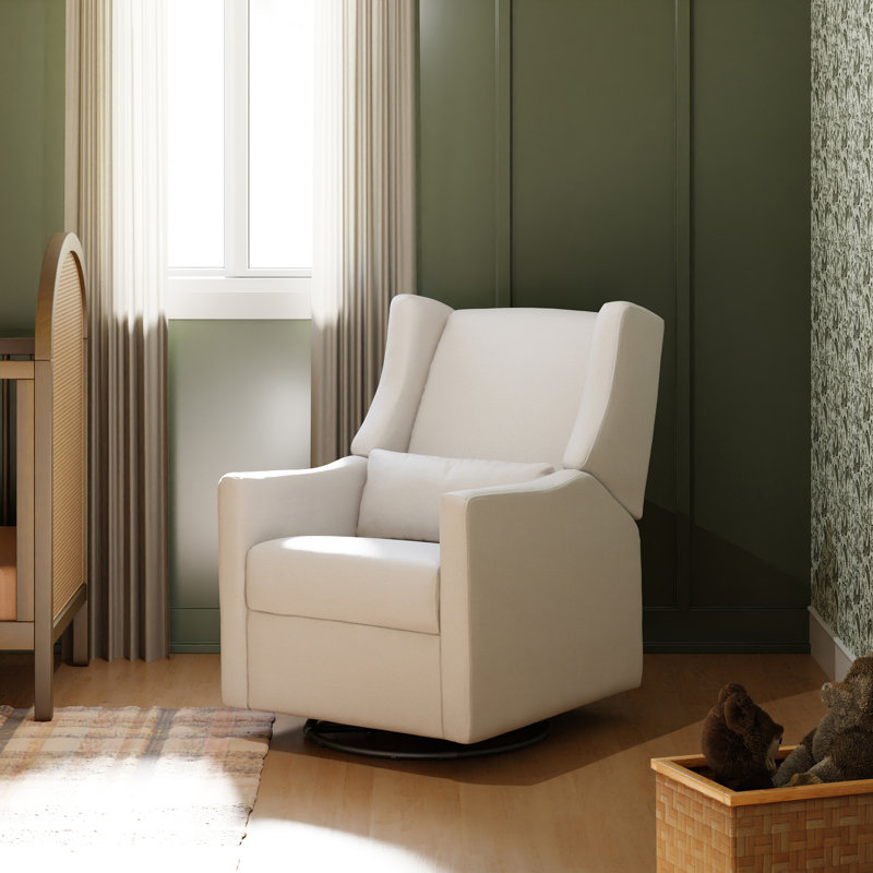 Kiwi Recliner and Swivel Glider, Performance Cream Eco-Weave