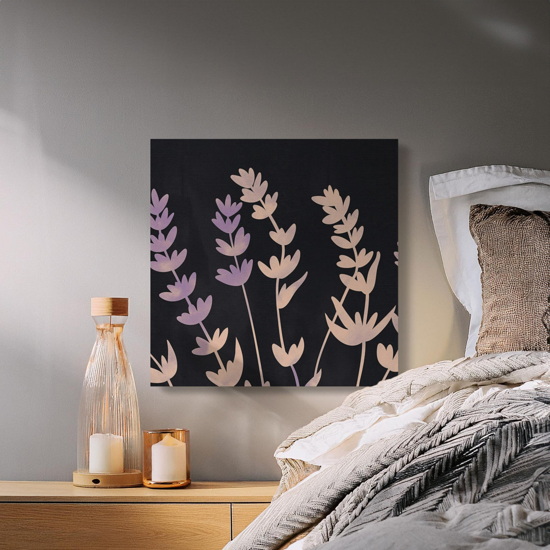 Elegant Floral Botanical Canvas Wall Art