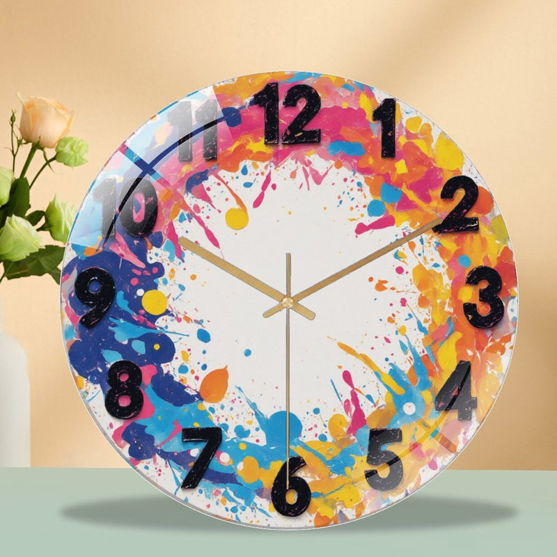 Horloge murale 12 po