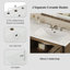 Ensemble de meuble-lavabo double 60 po-279751759