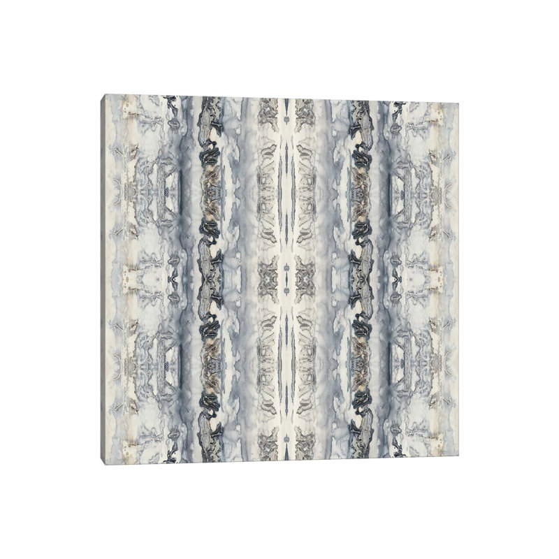 Mirrored Strata IV 1 Piece Wrapped Canvas Painting, 30.48 cm H x 30.48 cm W