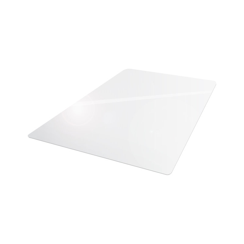 Ultimat Polycarbonate Lipped Chair Mat for Carpets over 1/2" - 35" x 47", 35" W x 47" D, Included