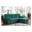 Canapé d'angle convertible réversible Kipling de 97,5 po en velours vert avec méridienne de rangement-1154991492-1154991499
