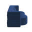 Canapé-lit moderne avec 2 coussins, canapé-lit convertible rembourré de mousse, matelas pliant double pour le salon, lit d'invité, salle de jeux, aucun assemblage requis-1042433916-1042433918