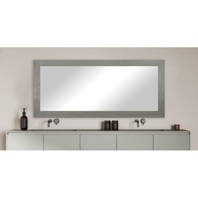 Balmuth Solid Wood Flat Mirror, 32.25" x 71.75"