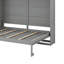 Friel Foldable Murphy Bed with Storage Cabinet & Wooden Frame-112814841-126304186