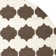 Rodgers Hand Woven Flat Weave Banana Silk/Wool/Cotton Geometric Rug in White/Brown