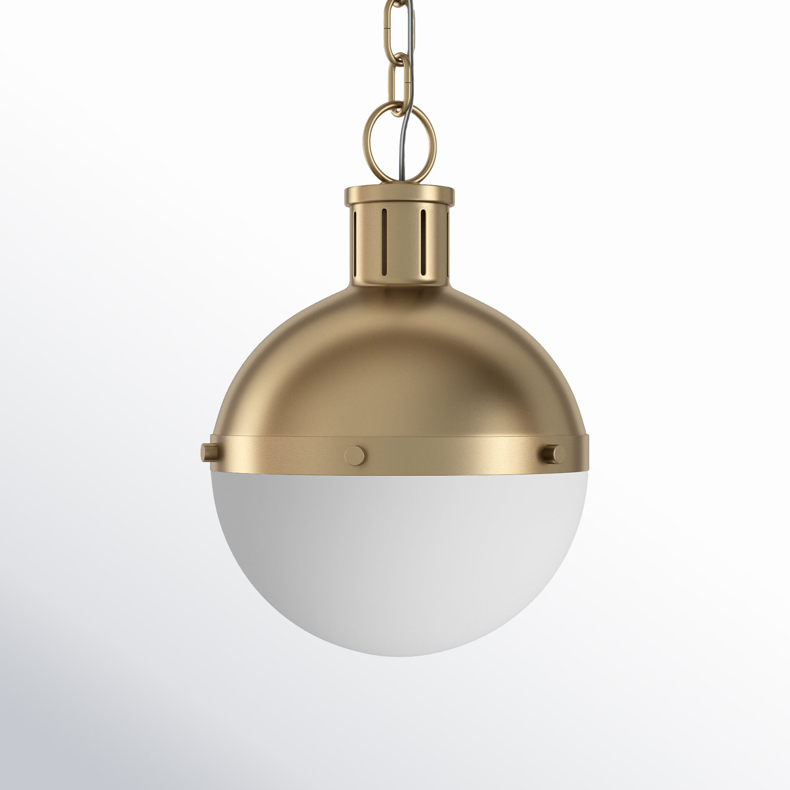 Geoffrey Single Light Unique Globe Pendant