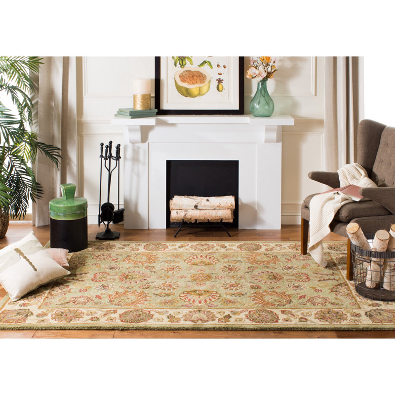 Cranmore Hand Tufted Wool Oriental Rug, Rectangle 5' x 8'