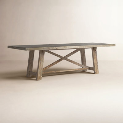 Bianca 83" Extendable Acacia Dining Table