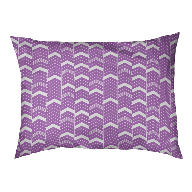 Coussin d'extérieur pour chien Chelan, Moyen (l 40 po x P 6,5 po x H 30 po), Lavande