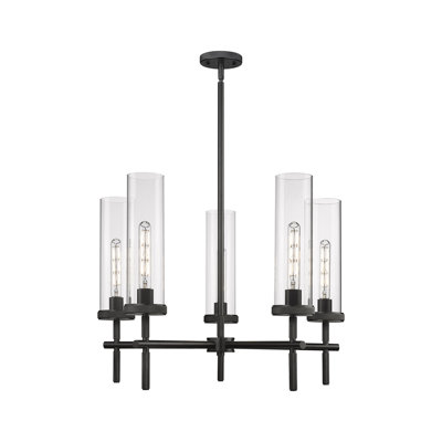 Lustre suspendu 5 lumières 12 po Lincoln