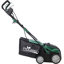 Garden Scarifier, 2-en-1 16INCH Dethatcher Scarifier, 15 ampères électrique Lawn Dethatcher, sac de collection amovible très grand 58QT