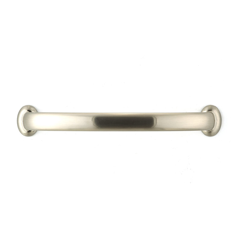 Expression Traditional Metal Pull 5 1/32" Center to Center Arch Pull, Brushed Nickel