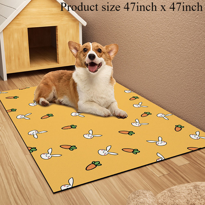 Tapis pour animaux, 1" H x 47" W x 47" D