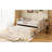 Twin Daybed With Trundle, Twin Size Daybed With 2 Storage Drawers, Wooden Sofa Bed With Upholstered Button Tufted Backrest For Living Room, Bedroom, Guest Room-1398961013