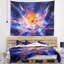 Tapisserie fractal en polyester avec accessoires suspendus inclus-28489782