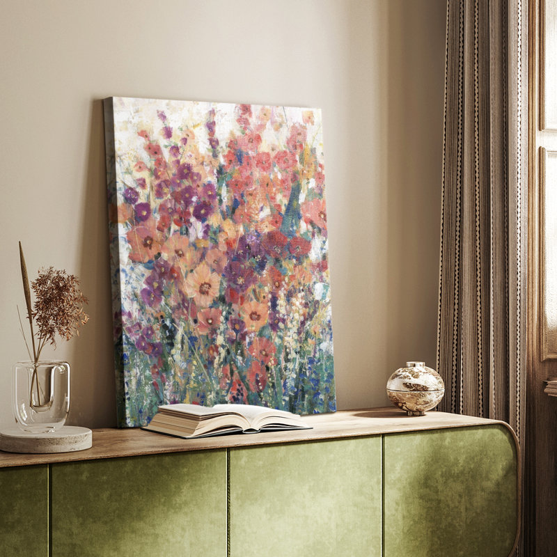 Fleurs ensoleillées I - galerie Cavas sur mesure, H 12 po x l 8 po