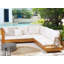 Outdoor Cushion Cover Set MARETTIMO Off-White