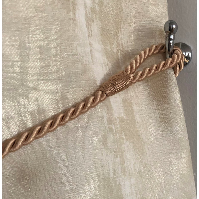 Raymond 2cm Curtain Holdback/Tieback, Latte