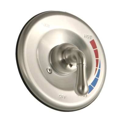 Garniture de robinet de douche Kingston Brass Single-Hanele à pression équilibrée seulement - Robinet non inclus (sans pommeau de douche ni bec de baignoire)