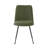 Caiddie Fabric Dining Chair with Steel Legs-1361883598