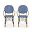CHAISE BISTRO PANG (ensemble de 2)