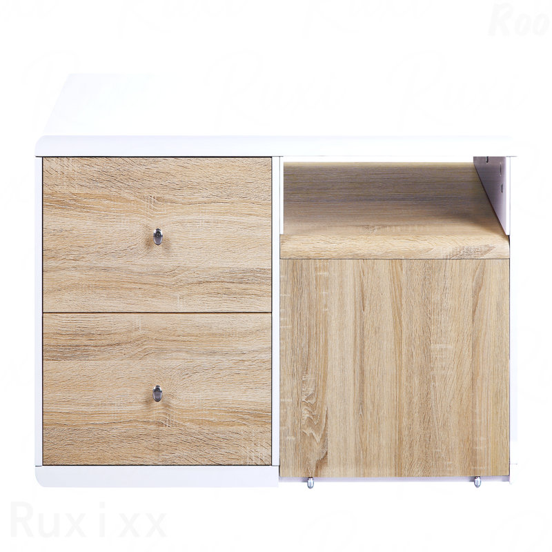 White High Gloss Coffee Table With 4 Drawers