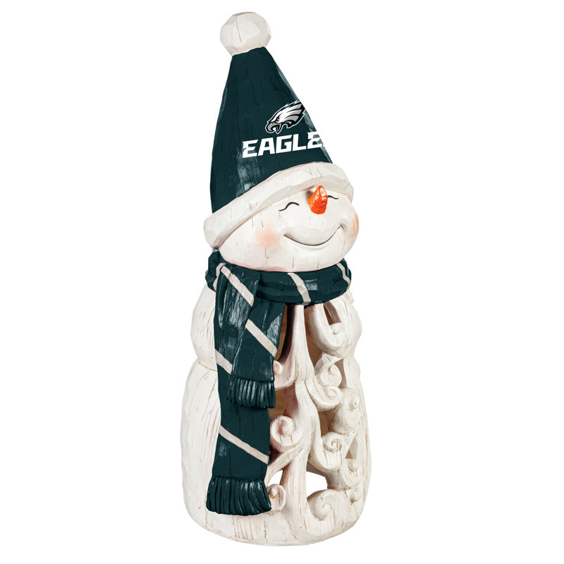 Statuaire de bonhomme de neige à DEL Philadelphia Eagles, 26 po