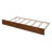 Wood Daybed With Trundle And Fence Guardrails-1427535705-1427535704