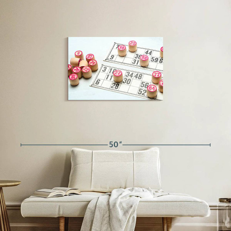 Senne Bingo Game, 20" H x 30" W