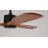 52-Inch Solid Wood Ceiling Fan without Light