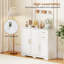 Buffet 40 po avec 2 tiroirs blanc-115886636