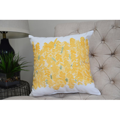 Flower Bell Square Pillow Cover & Insert