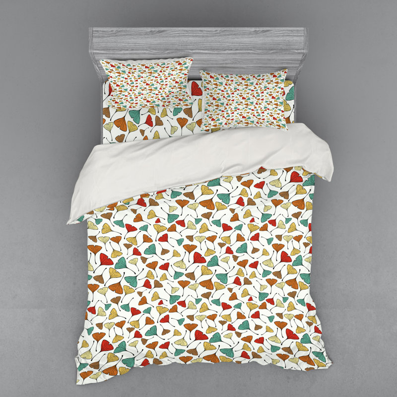 Ensemble de housse de couette laisses, Housse de couette grand + 3 pièces supplémentair