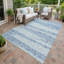 Tapis abstrait intérieur / extérieur lavable à la machine Chantille ACN2540-1038777636-1038777823